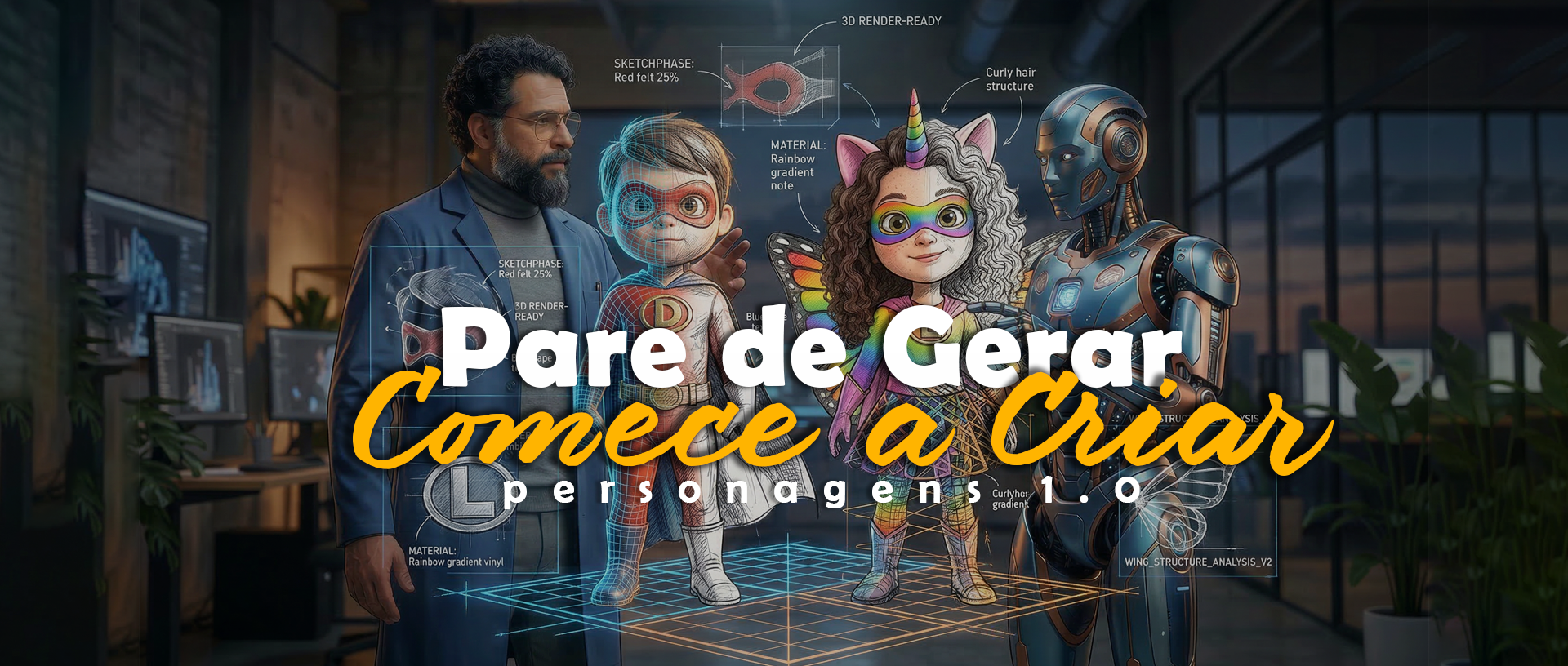 Pare de Gerar e Comece a Criar — Rogério VFX
